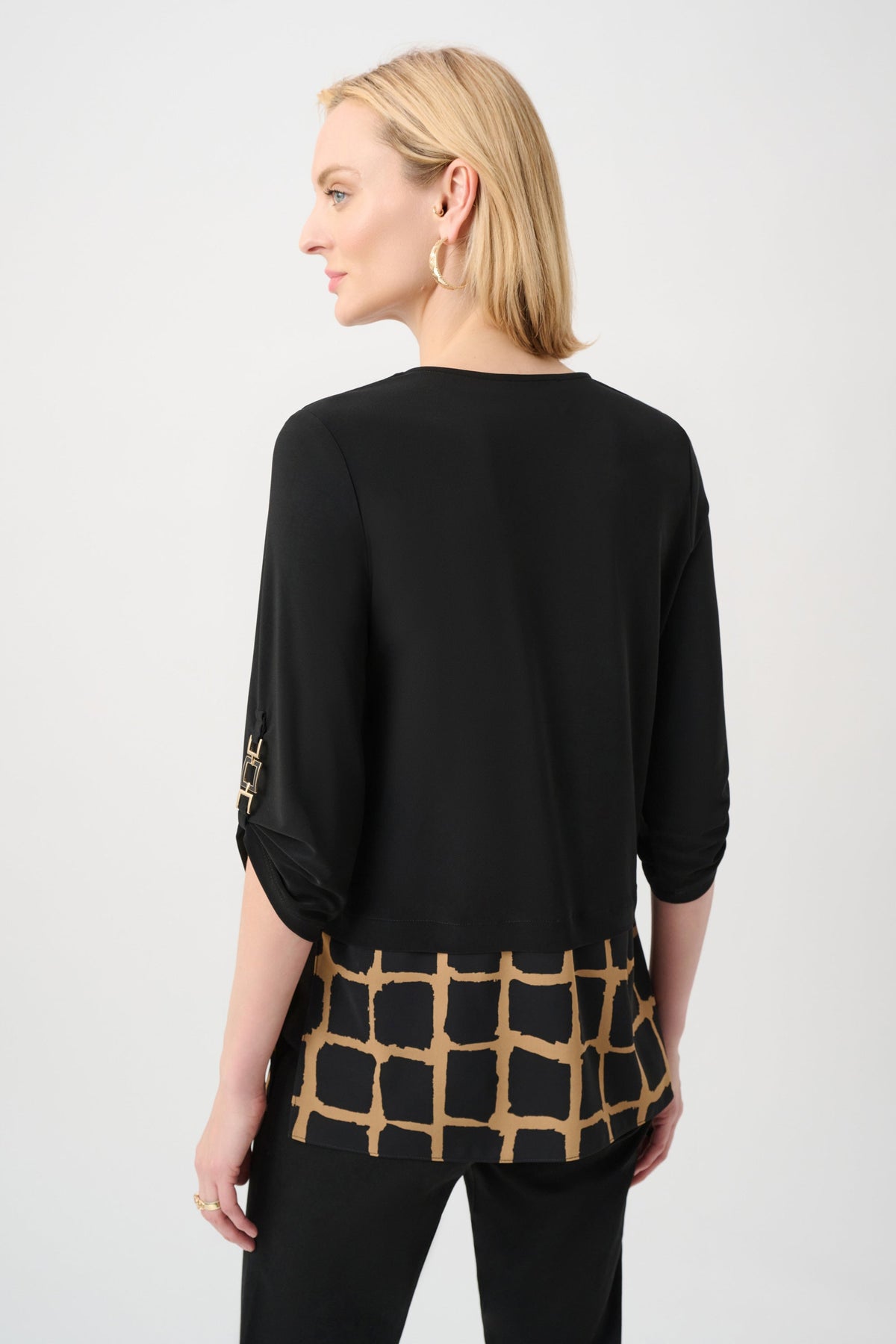 Joseph Ribkoff Classic Print Straight Top - Style 263094