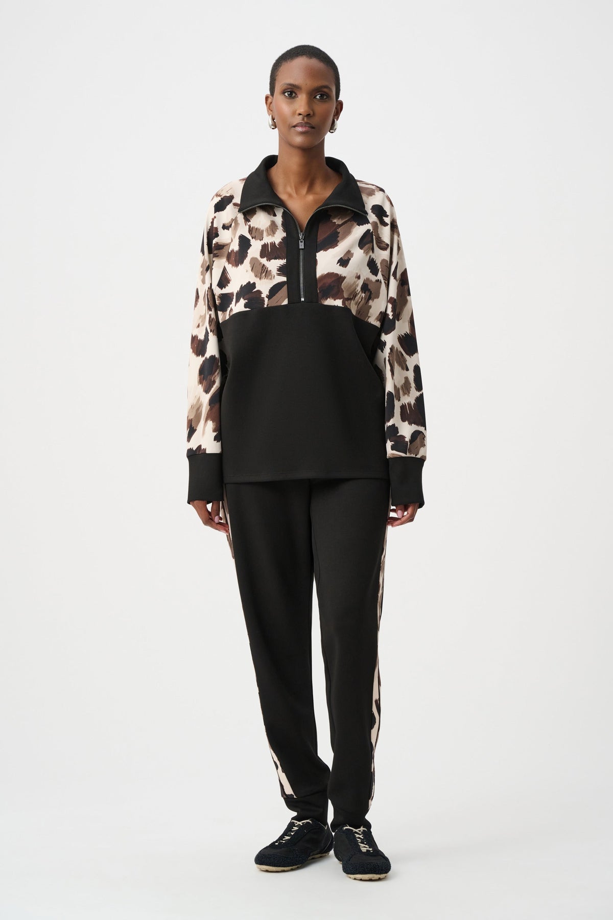 Joseph Ribkoff Animal Print Top - Style 263609n