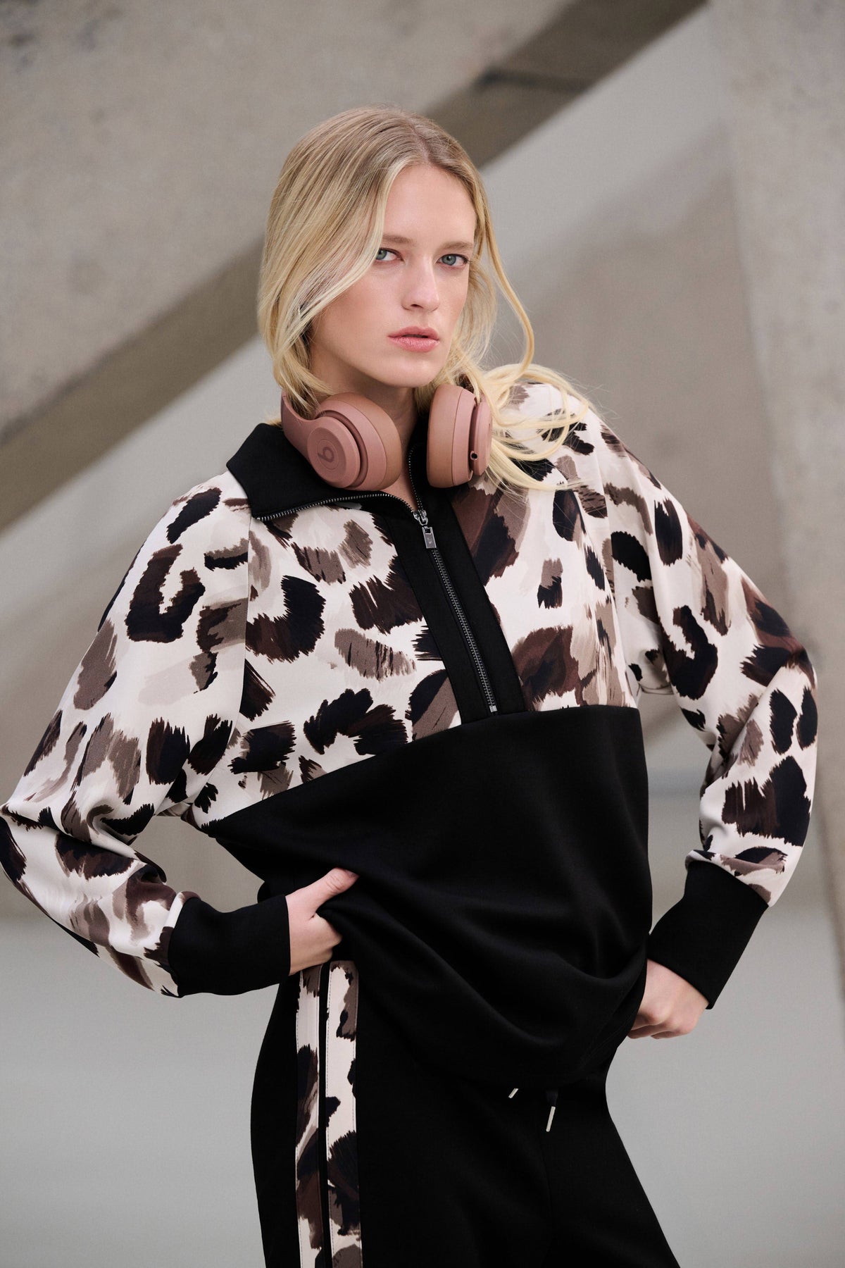 Joseph Ribkoff Animal Print Top - Style 263609n