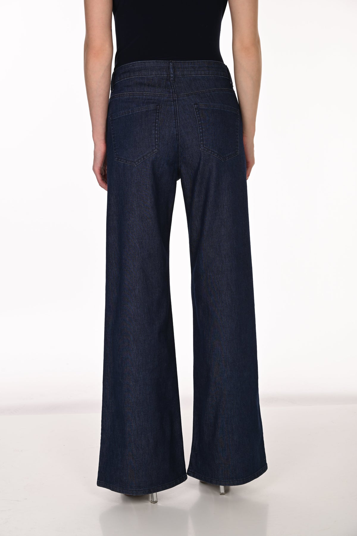 Frank Lyman Wide-Leg Denim Pant - Style 263769