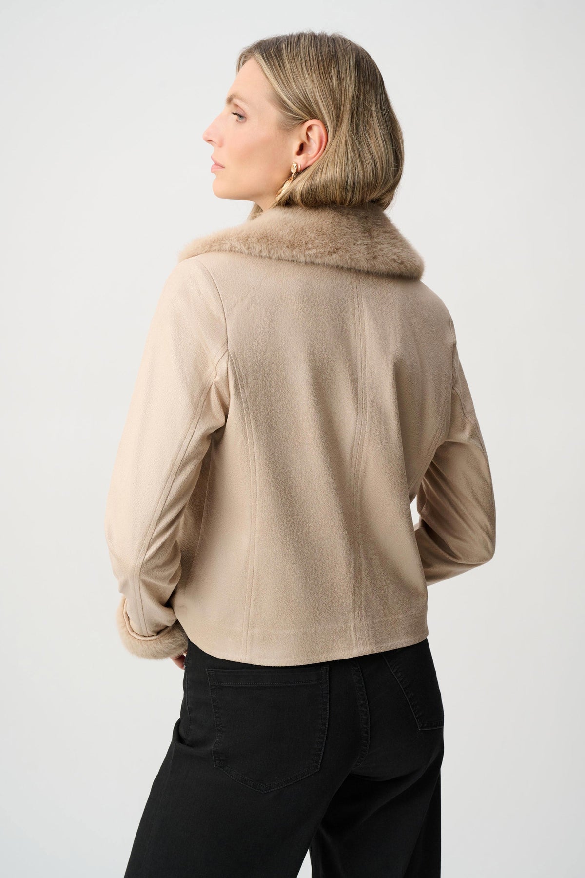 Joseph Ribkoff Faux Suede Jacket - Style 263909