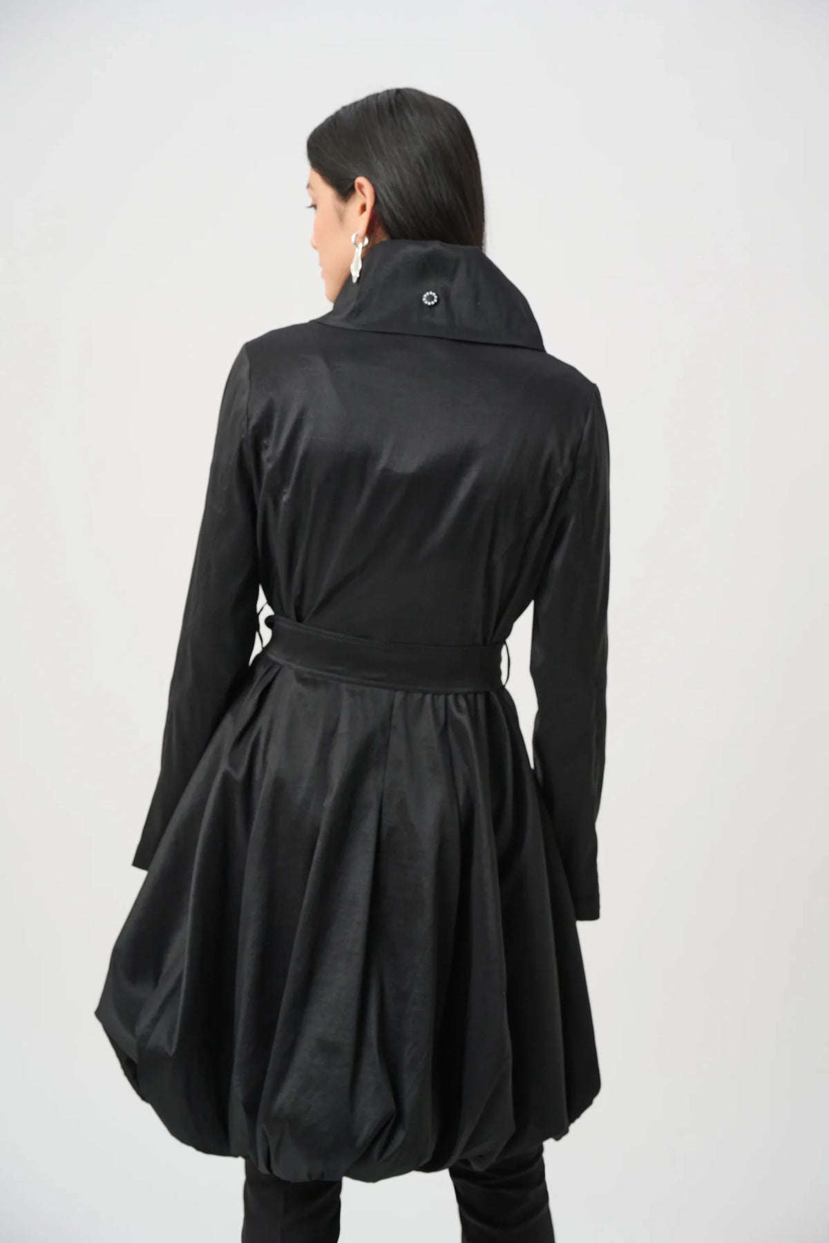 Joseph Ribkoff Stretch Taffeta Balloon Coat - Style 263911