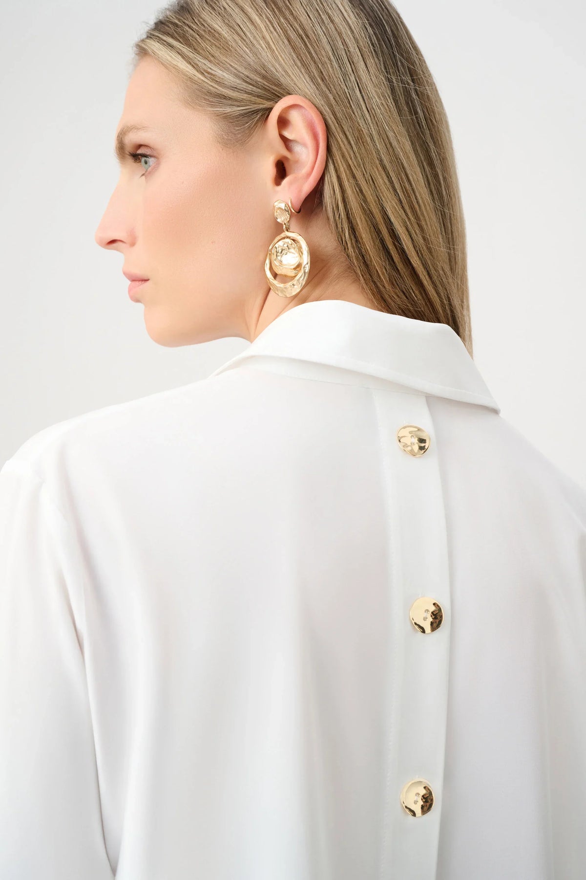 Joseph Ribkoff Stretch Poplin Shirt - Style 263928V