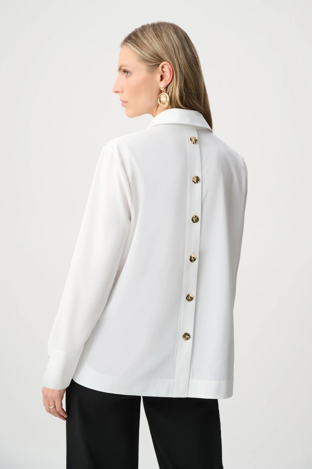 Joseph Ribkoff Stretch Poplin Shirt - Style 263928V