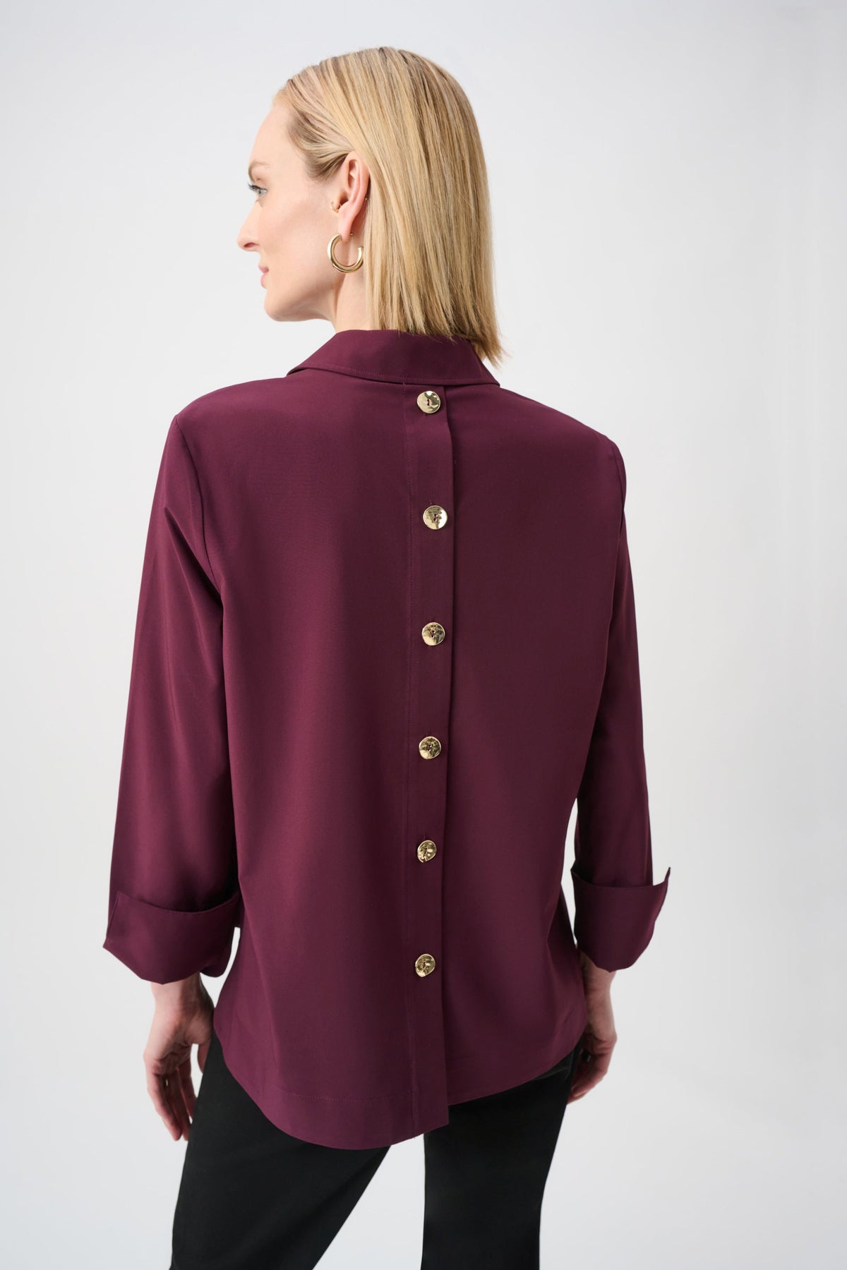 Joseph Ribkoff Stretch Poplin Shirt - Style 263928