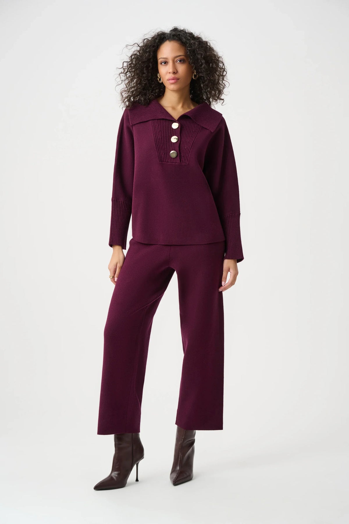 Joseph Ribkoff Shawl-Neck Sweater - Style 263938