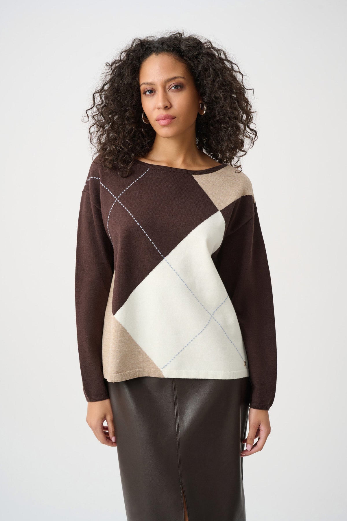 Joseph Ribkoff Classic Crewneck Sweater - Style 263948