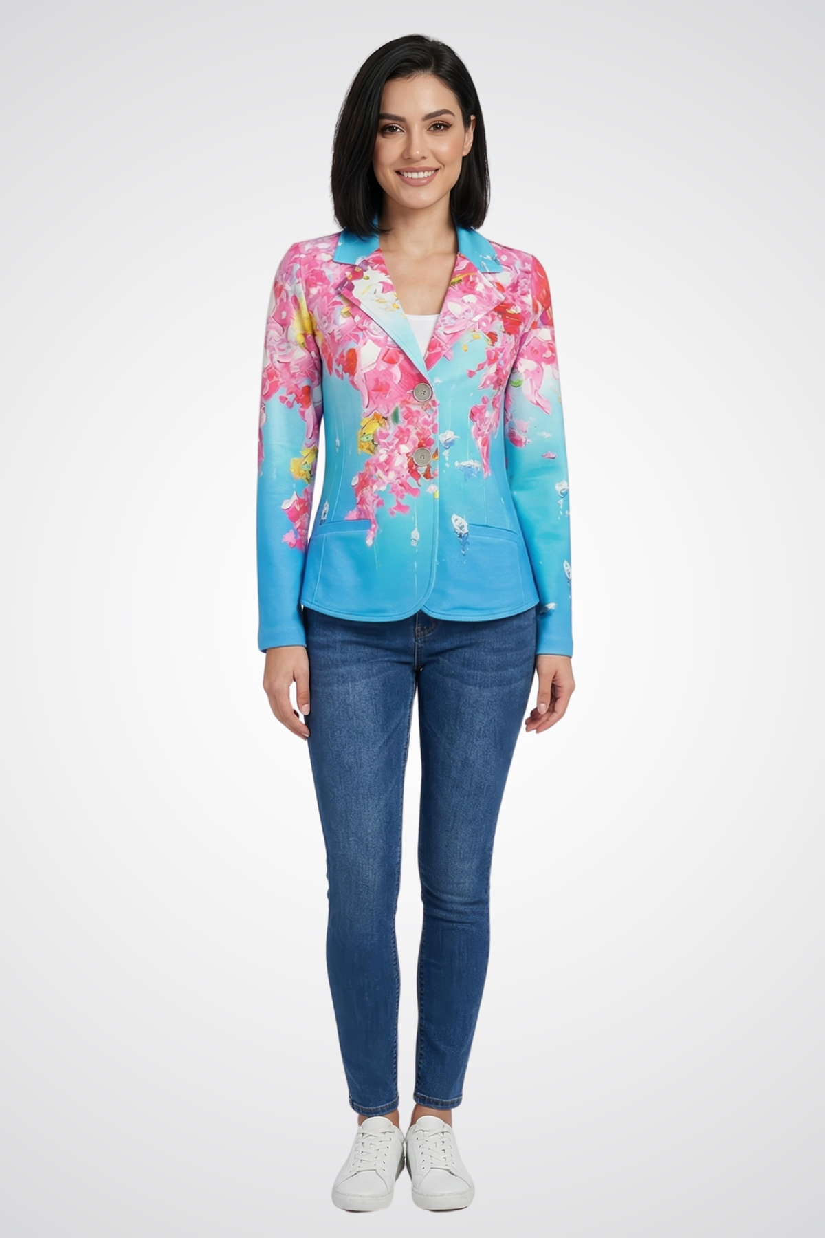 Dolcezza Summer In Santorini Blazer - Style 26609