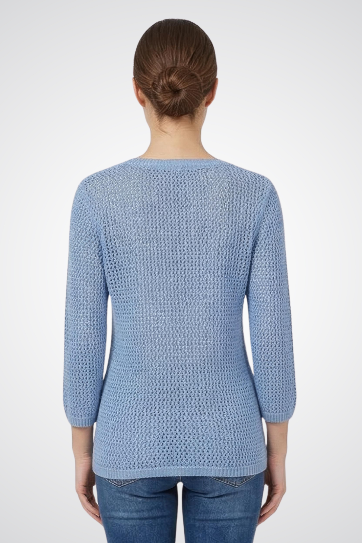 Dolcezza V-Neck Three-Quarter Top - Style 26300