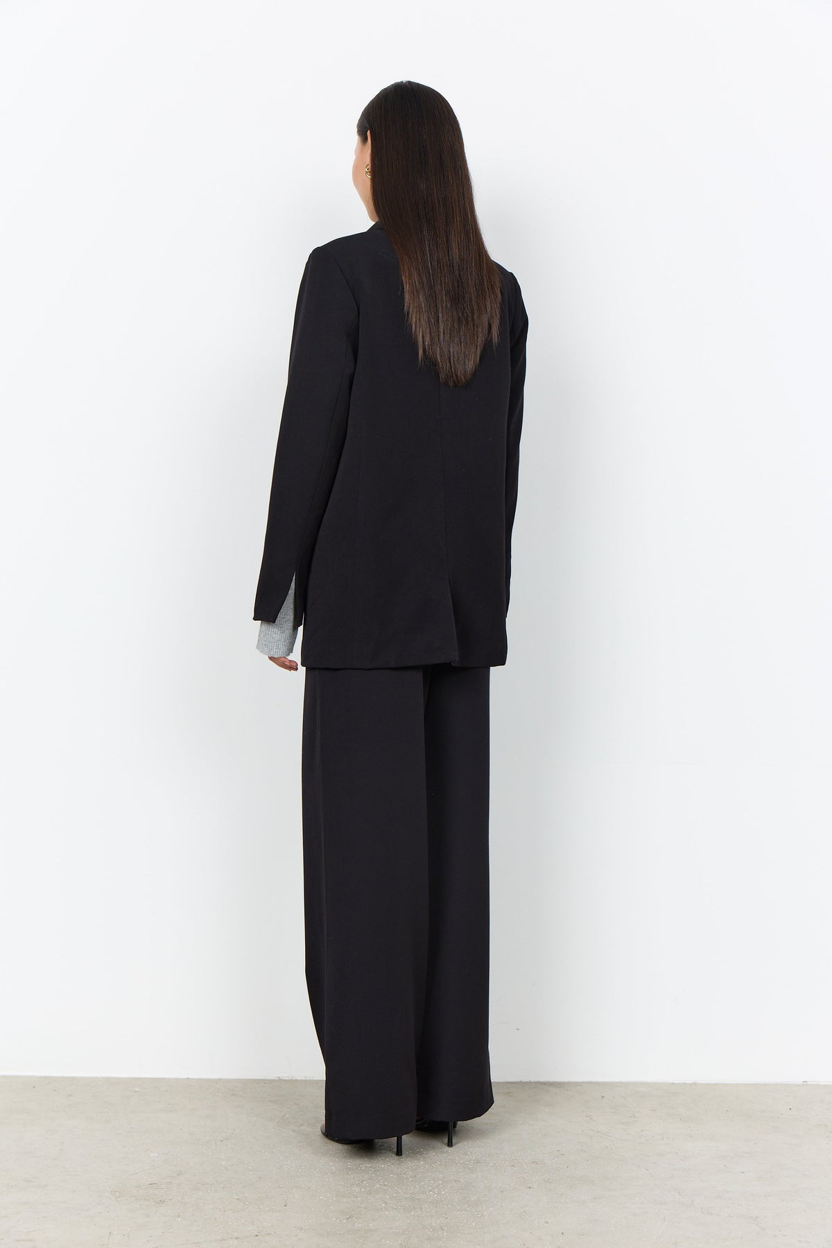 Soya Concepts Single Button Boxy Blazer - Style 5F41444