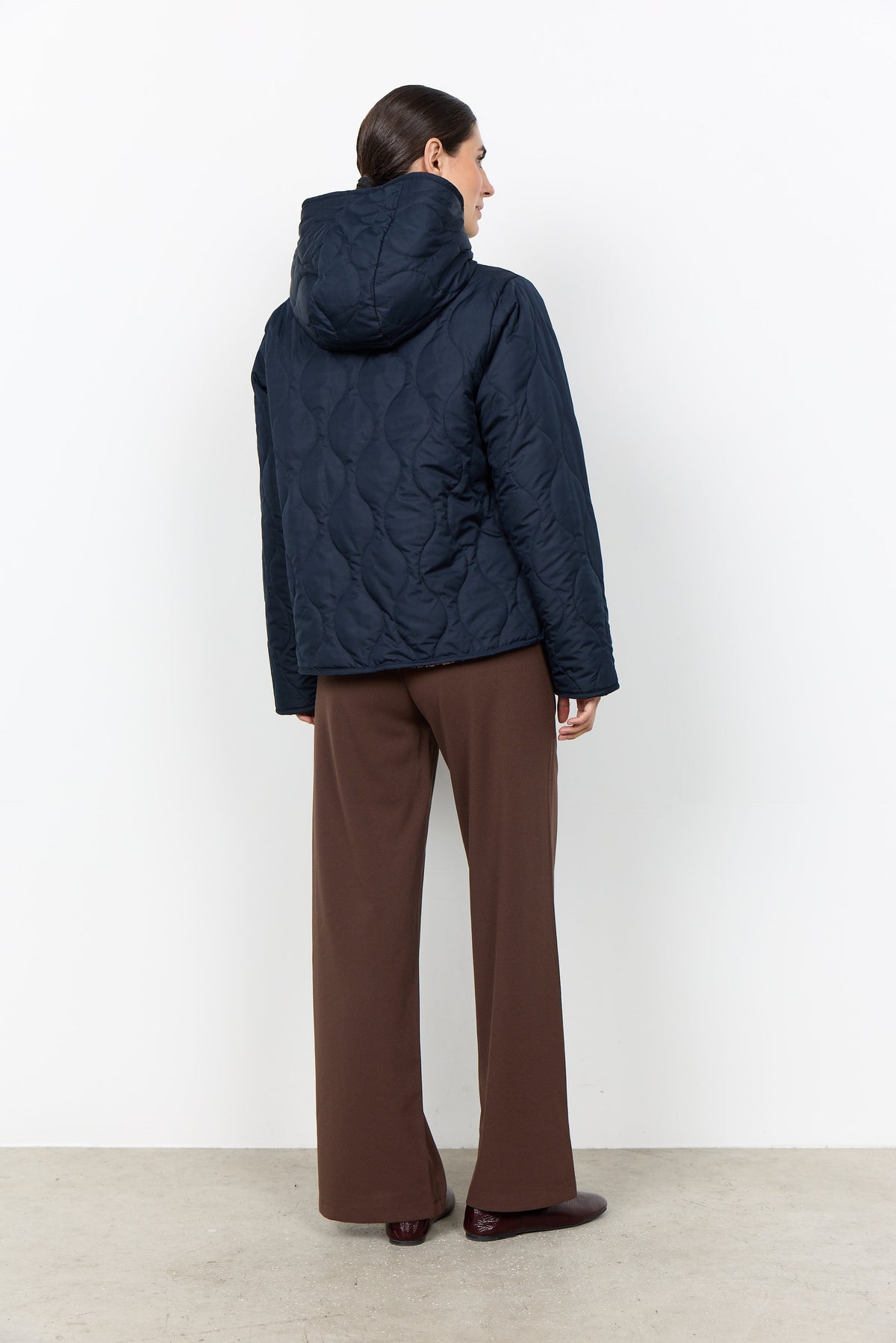 Soya Concepts Hooded Fleece-Lined Jacket - Style 5PF41848