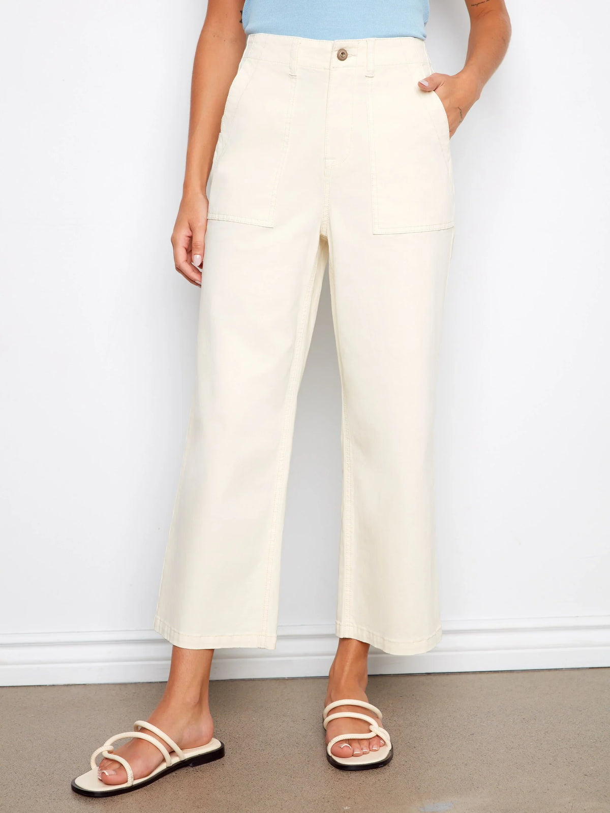 Charlie B Smooth Natural Pant - Style C5636R-243C