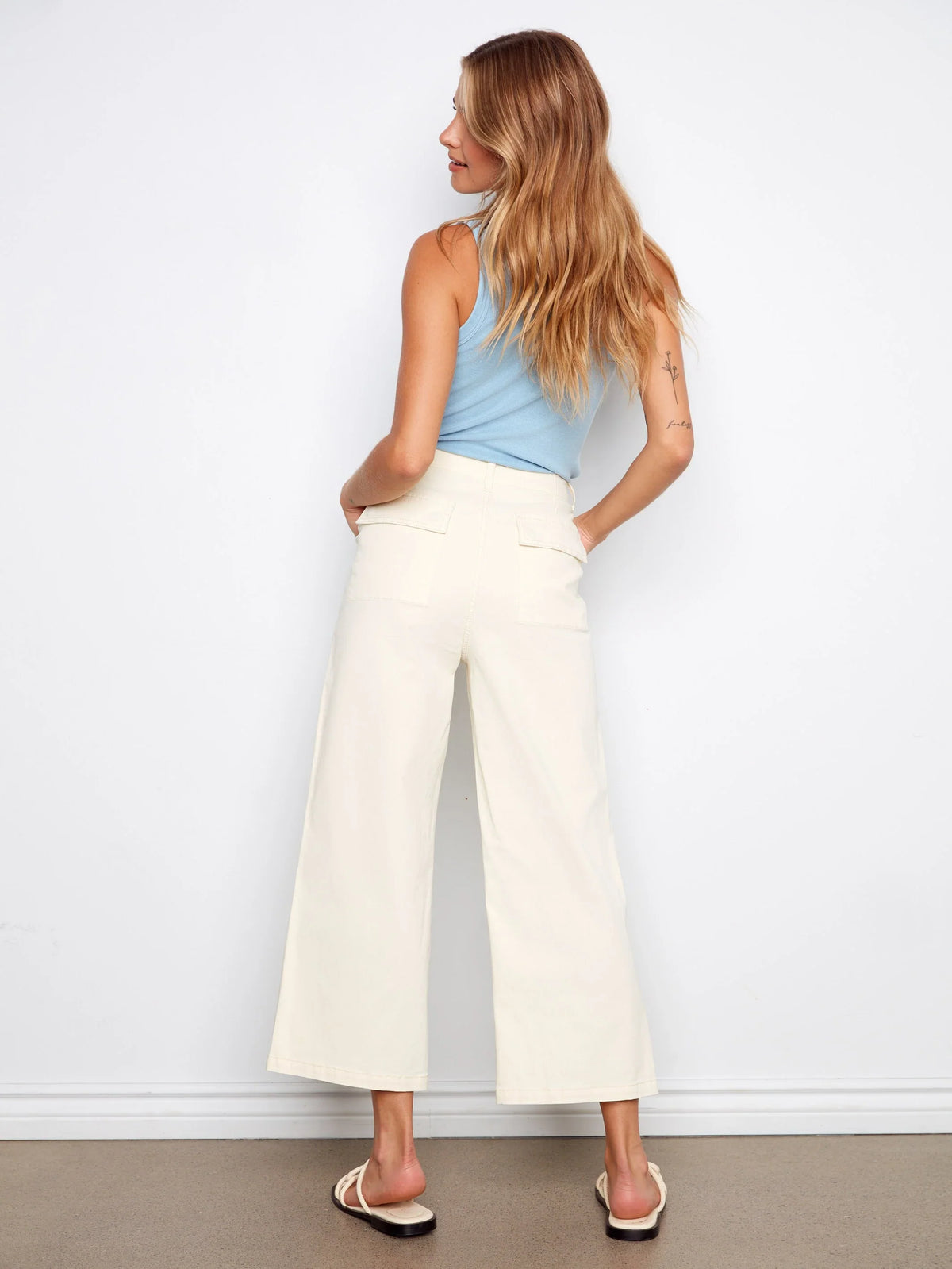 Charlie B Smooth Natural Pant - Style C5636R-243C
