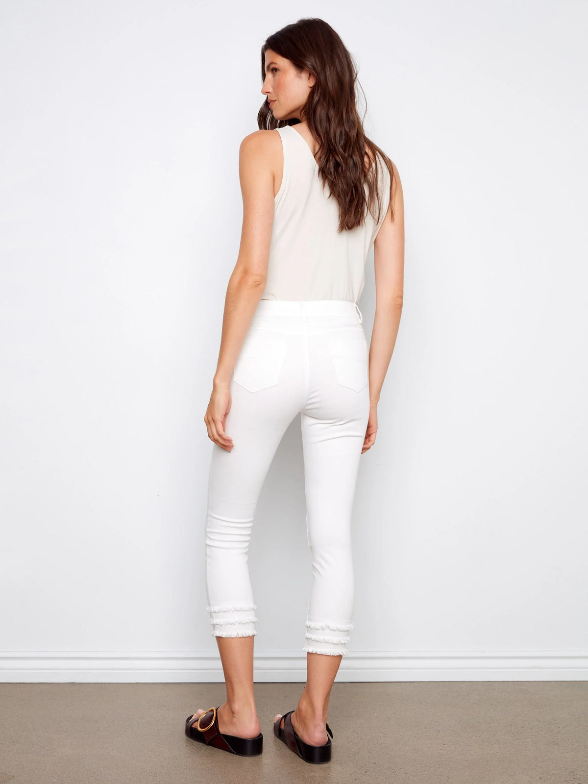 Charlie B White Relaxed Pant - Style C5147TT-618A