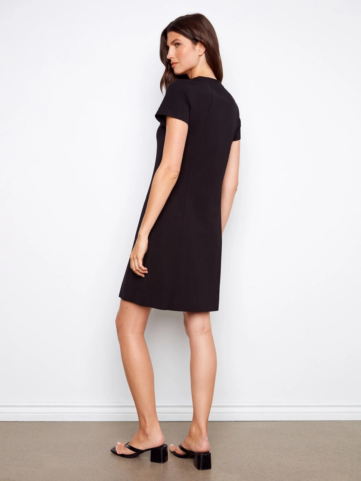 Charlie B Interlock Knit Knee-Length Dress - Style C3228-515C
