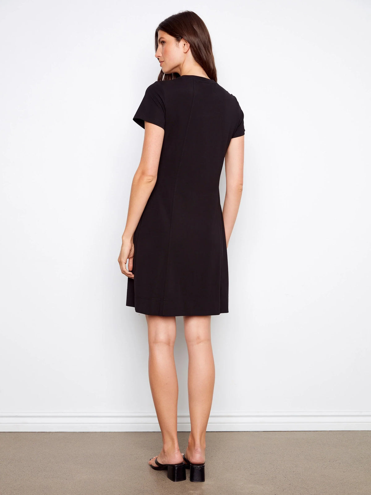 Charlie B Interlock Knit Knee-Length Dress - Style C3228-515C