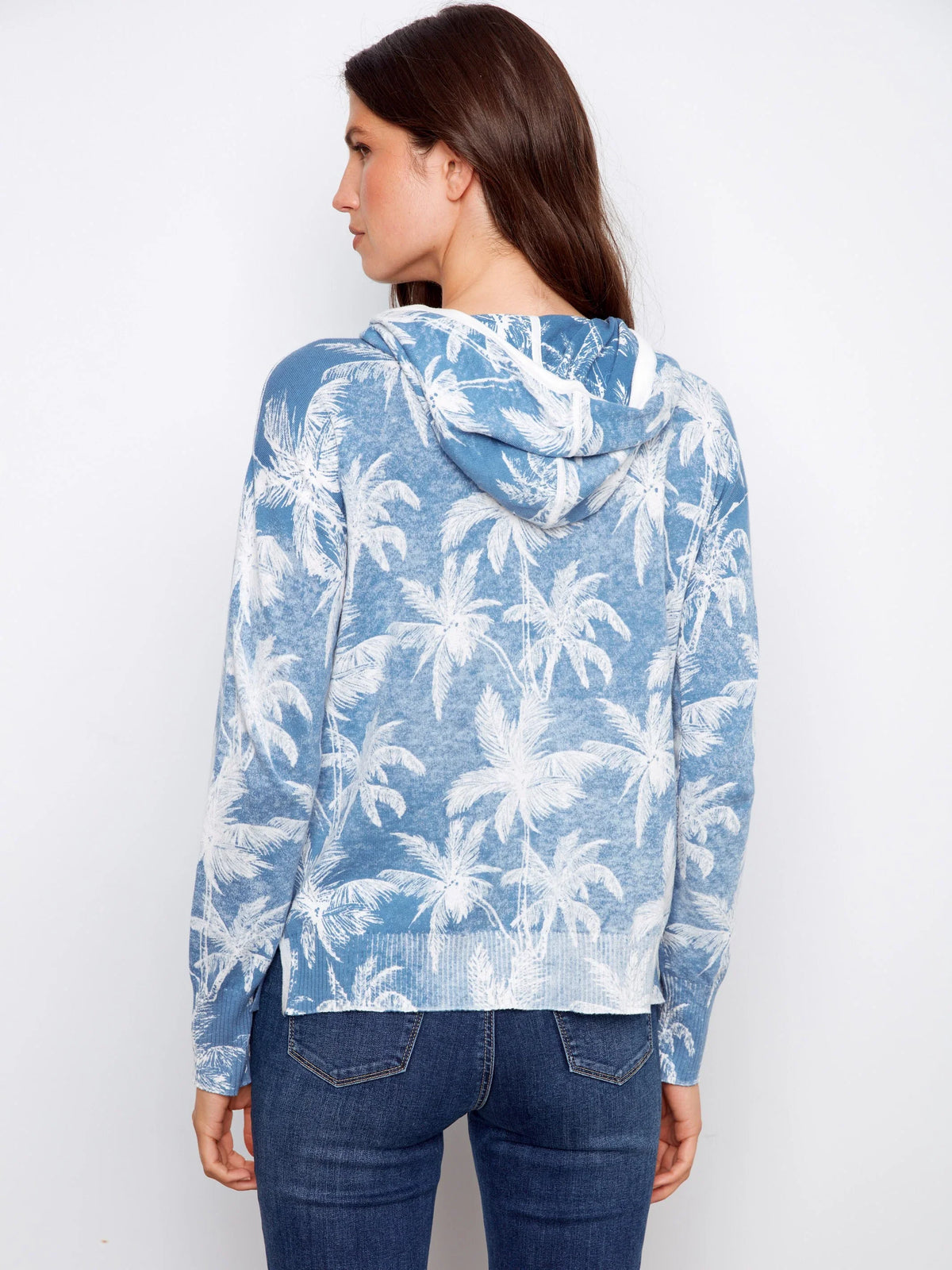Charlie B Rainbow Hoodie Features Sweater - Style C2616RR-261B