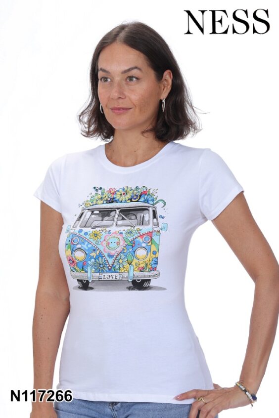 Ness Flower Flower Power Tee - Style N117266