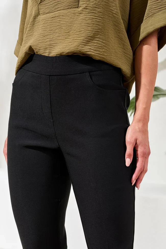 Tribal Flatten It® Slim Pull-On Ankle Pants - Style 30100-7165