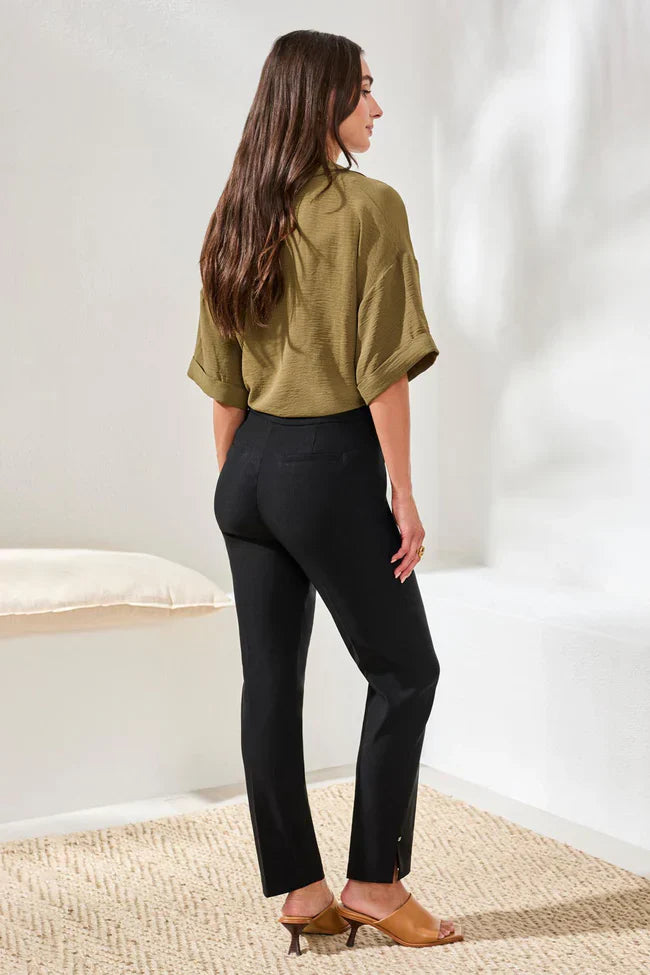 Tribal Flatten It® Slim Pull-On Ankle Pants - Style 30100-7165