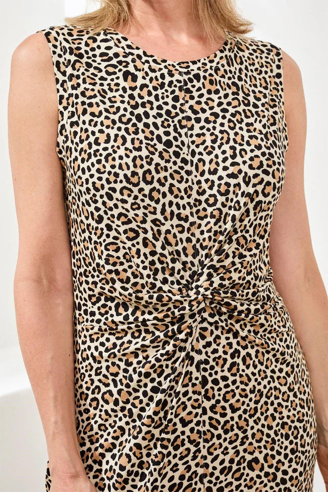 Tribal Printed Sleeveless Dress - Style 24510-3457