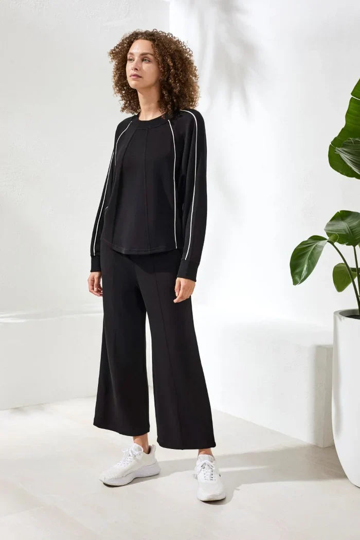 Tribal Dolman Black Top - Style 24520-3390