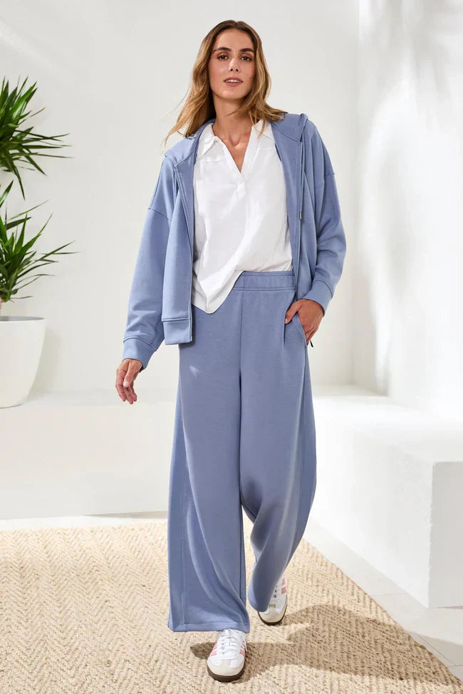 Tribal Wide-Leg Straight-Leg Pull-On Pants - Style 30090-3390